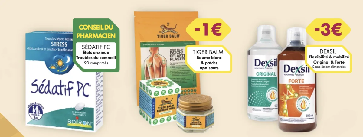 Produits de la rentrée